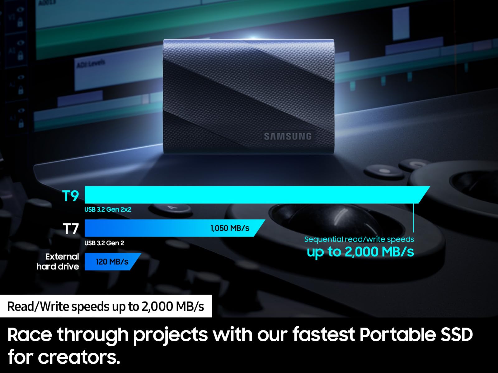 SAMSUNG T9 Portable SSD