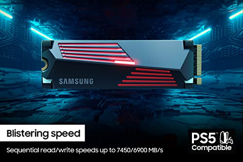 SAMSUNG 990 PRO w/Heatsink SSD Internal Solid State Hard Drive