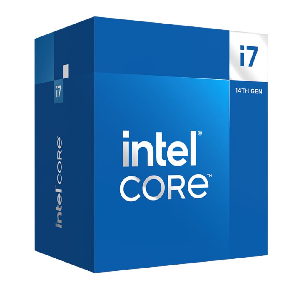 Intel Core i7-14700 20-Core (8P + 12E) Desktop Processor, Up to 5.4 GHz