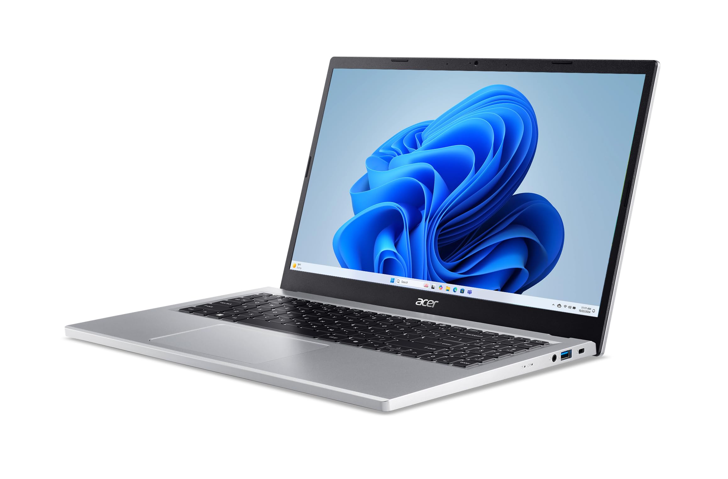 Acer Aspire Go 15 AI Ready Laptop | 15.6" FHD (1920 x 1080) IPS Display | Intel Core 3 Processor N355 | Intel Graphics | 8GB DDR5 | 128GB UFS | Wi-Fi 6 | Windows 11 Home in S Mode | AG15-32P-352Z