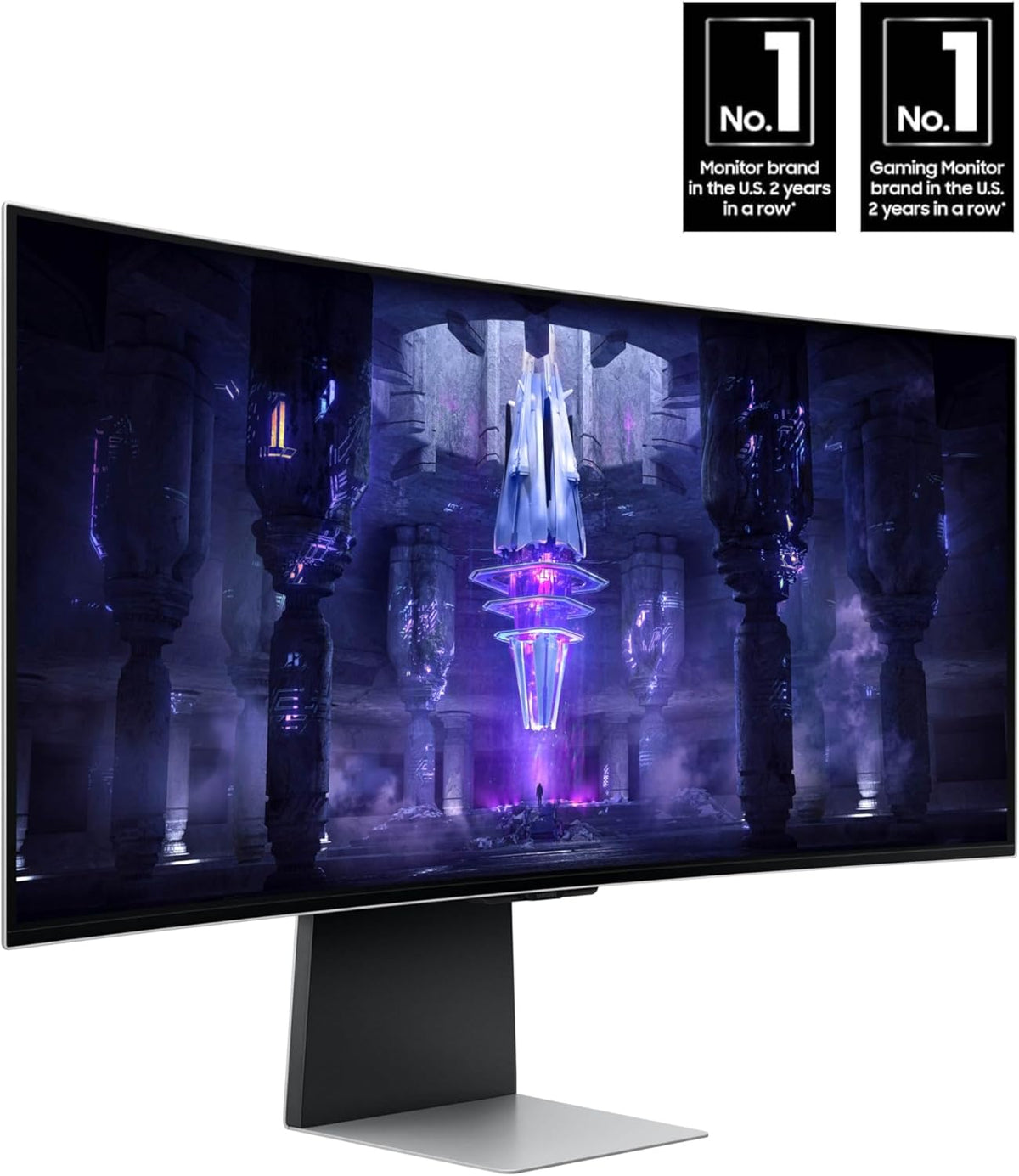 Samsung 34' Odyssey G85SB Series QD-OLED Ultra WQHD Curved Gaming Monitor