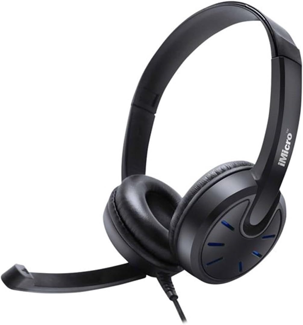 iMicro - IMME292 Black - Wired 3.5mm Headset
