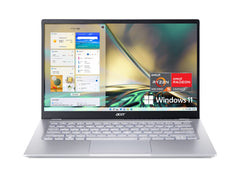 Acer Swift 3 Thin & Light Laptop | 14" Full HD IPS 100% sRGB Display | AMD Ryzen 7 5700U Octa-Core Processor | 8GB LPDDR4X | 512GB NVMe SSD | WiFi 6 | Backlit KB | FPR | Amazon Alexa | SF314-43-R2YY