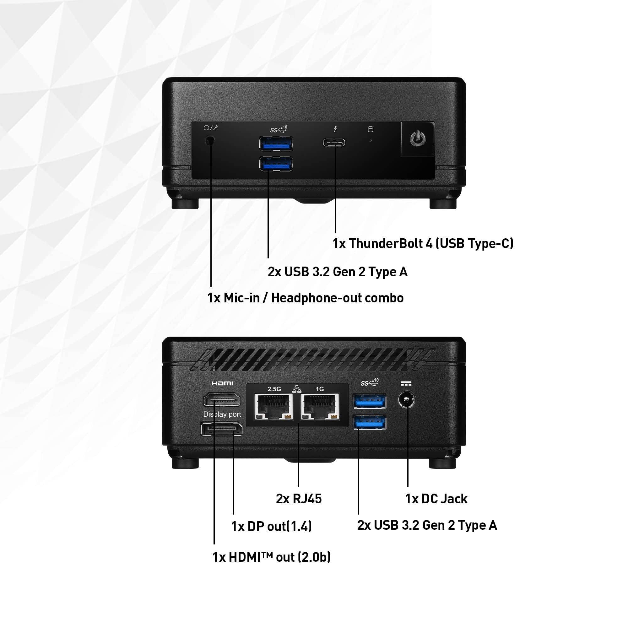 MSI Cubi Desktop, Intel Core 7- SSD, WiFi 6E, Win 11 Pro