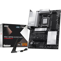 MSI MPG X870E Carbon WiFi Gaming Motherboard (AMD Ryzen 9000/8000/7000 Series Processors, AM5, DDR5, PCIe 5.0, M.2 Gen5, SATA 6Gb/s, USB 40Gbps, HDMI, Wi-Fi 7, Bluetooth 5.4, 5Gbps LAN, ATX)